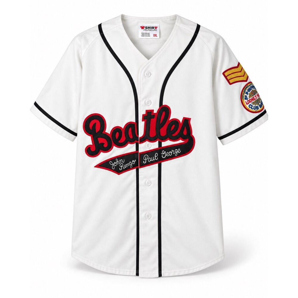 The Beatles Custom Embroidered Jersey